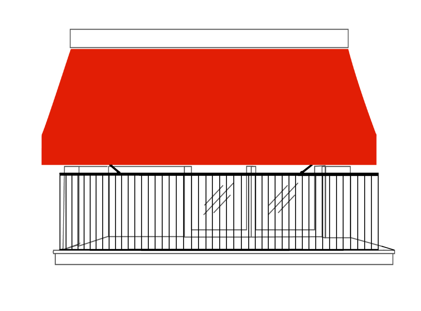 Balcony shade Uzbekistan, Balcony awning Uzbekistan