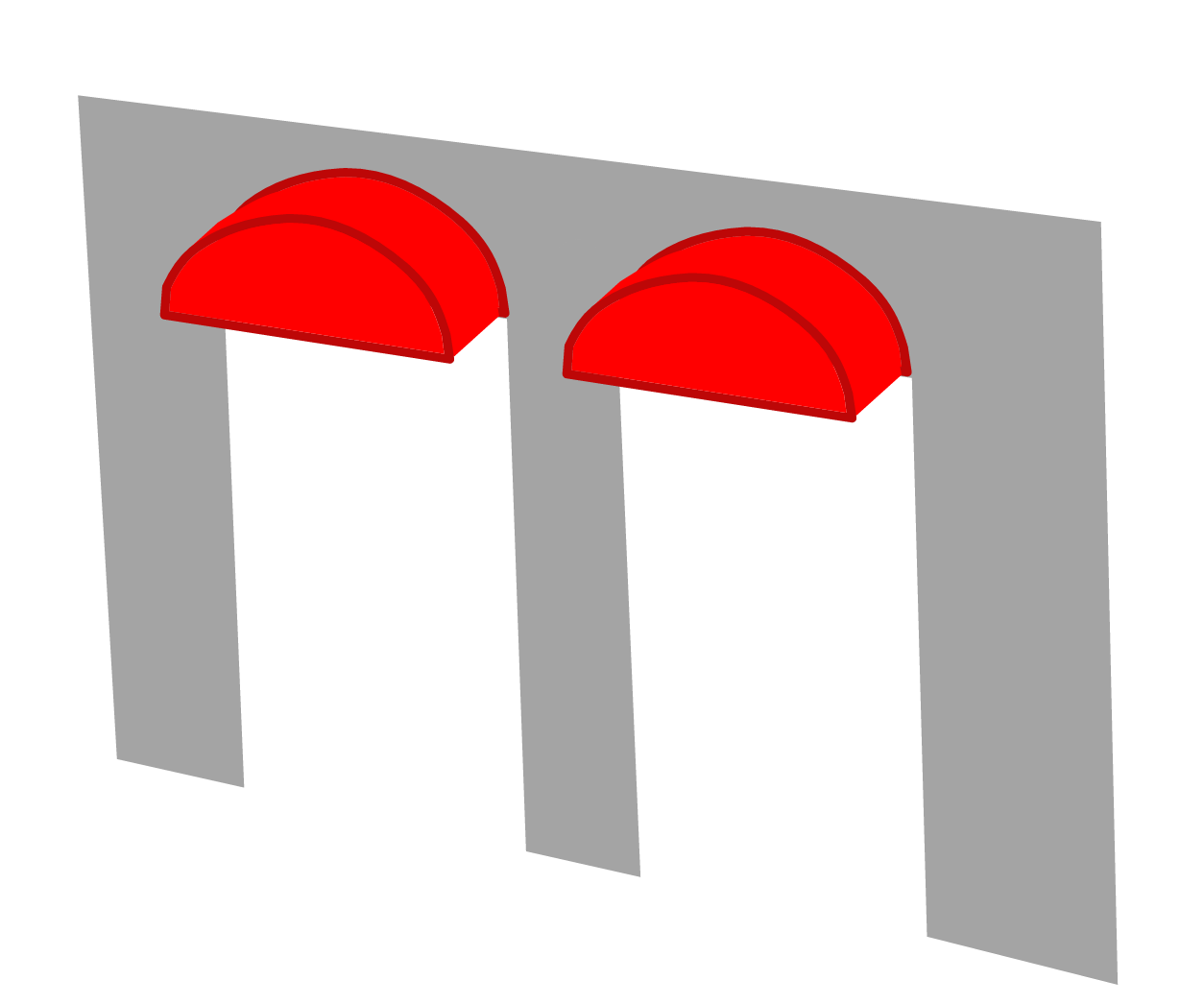 Classic awning, marquee, sunshading system