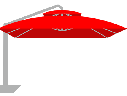 Зонт колокольчик