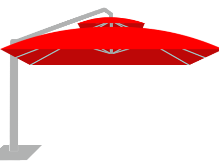 Зонт колокольчик